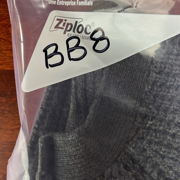 Banana Republic Womens Cardigan S Gray Double Breasted Crop Waffle Knit Boxy EUC - Picture 12 of 12